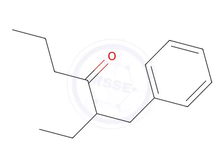 Chemical structure of 3-Benzyl-4-Heptanone (1064058)