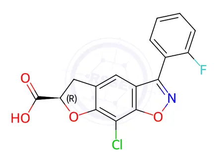 Chemical structure of A 53385 Impurity 2