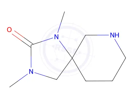 Chemical structure of 1,3-Dimethyl-1,3,7-triazaspiro[4.5]Decan-2-one
