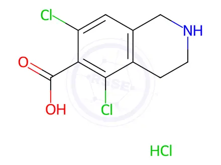Chemical structure of Lifitegrast Impurity 20(Hydrochloride)