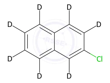 Chemical structure of 2-Chloronaphthalene-d7