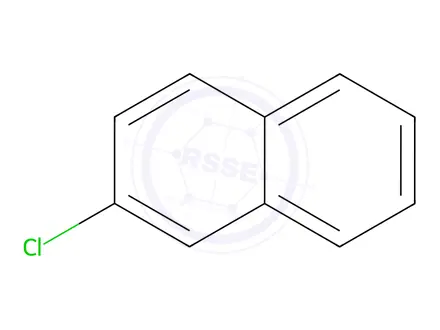 Chemical structure of 2-Chloronaphthalene