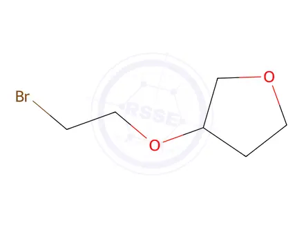 Chemical structure of 3-(2-Bromoethoxy)oxolane