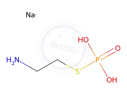 Chemical structure of Cysteamine S-phosphate Sodium Salt
