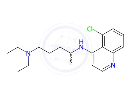 Chemical structure of N4-(5-Chloro-4-quinolinyl)-N1,N1-diethyl-1,4-pentanediamine