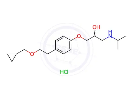 Chemical structure of Betaxolol hydrochloride