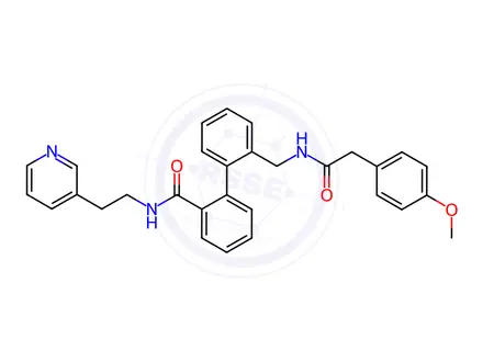 Chemical structure of AVE 0118