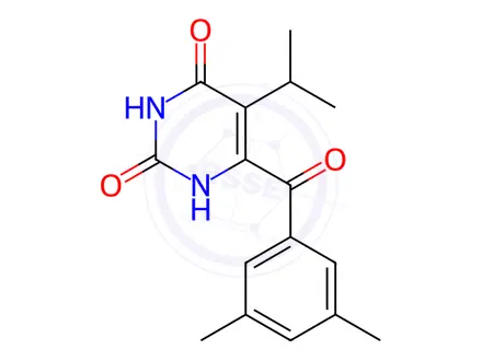 Chemical structure of Ainuovirine Impurity 9