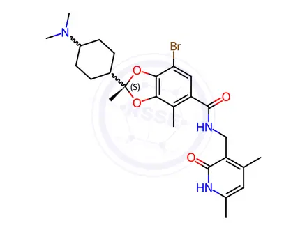 Chemical structure of Valemetostat Tosylate Impurity 7