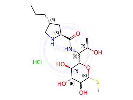 Chemical structure of N-Demethyl Lincomycin Hydrochloride
