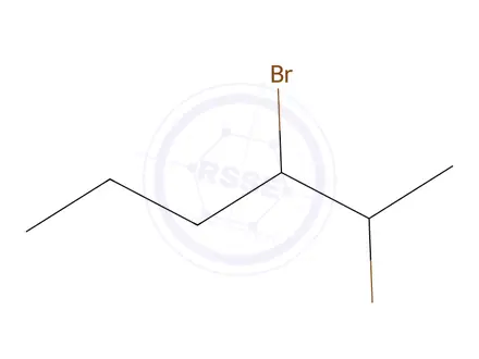 Chemical structure of 2,3-Dibromohexane