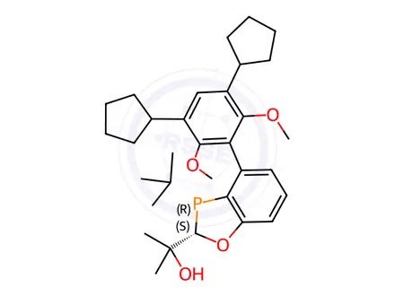 Chemical structure of (S,S)-BaryPhos
