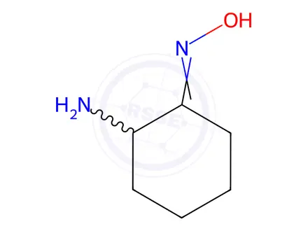 Chemical structure of 2-Aminocyclohexanone oxime