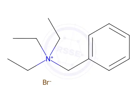 Chemical structure of Benzyltriethylammonium Bromide