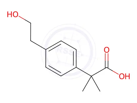 Chemical structure of Bilastine Impurity 203
