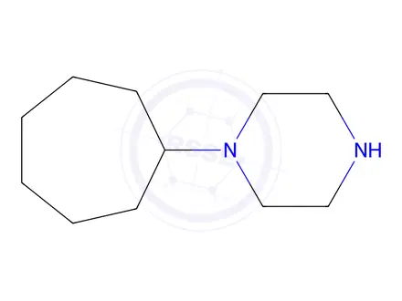 Chemical structure of 1-(Cycloheptyl)piperazine