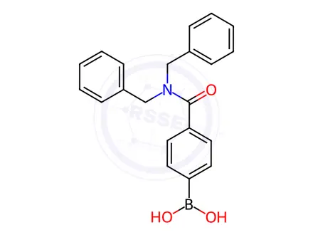 Chemical structure of (4-(Dibenzylcarbamoyl)phenyl)boronic acid
