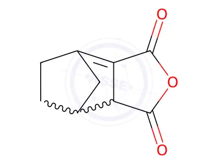 Chemical structure of norbornene anhydride