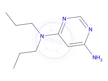 Chemical structure of n4,n4-dipropylpyrimidine-4,6-diamine