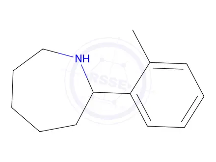 Chemical structure of 2-(2-Methylphenyl)azepane