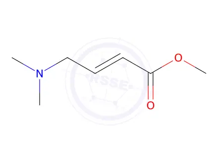 Chemical structure of (E)-Methyl 4-(dimethylamino)but-2-enoate