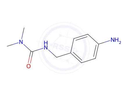 Chemical structure of 3-(4-Aminobenzyl)-1,1-dimethylurea