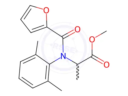 Chemical structure of Furalaxyl