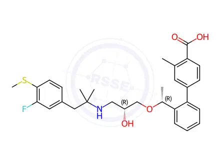 Chemical structure of Encaleret Impurity 102