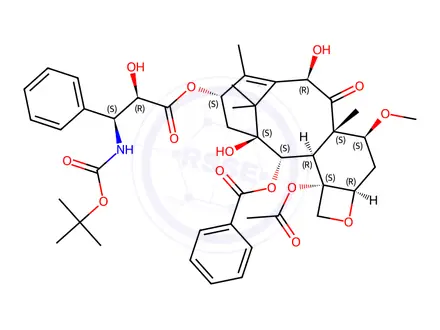 Chemical structure of Cabazitaxel Impurity 105