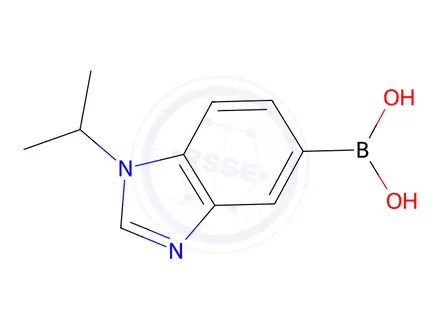 Chemical structure of (1-Isopropyl-1,3-benzodiazol-5-yl)boronic acid