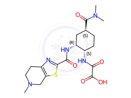 Chemical structure of Edoxaban Impurity 13
