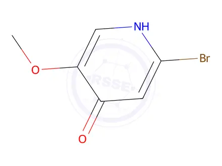 Chemical structure of 2-Bromo-4-hydroxy-5-methoxypyridine