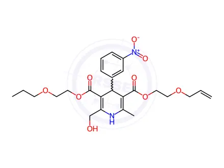 Chemical structure of Niludipine Impurity 8