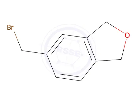 Chemical structure of 5-(bromomethyl)-1,3-dihydro-2-benzofuran