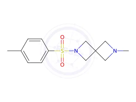 Chemical structure of 2-Methyl-6-tosyl-2,6-diazaspiro[3.3]Heptane