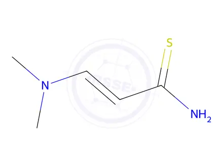 Chemical structure of 2-Propenethioamide,3-(dimethylamino)-(9CI)