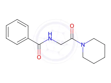 Chemical structure of N-(2-oxo-2-(piperidin-1-yl)ethyl)benzamide