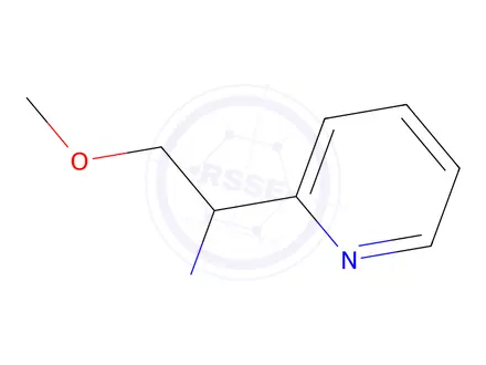 Chemical structure of 2-Methoxy-N-methyl-1-(pyridin-2-yl)ethan-1-amine