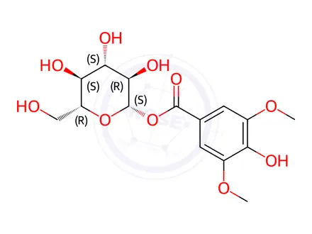 Chemical structure of Erigeside C
