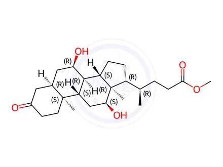 Chemical structure of Cholic Acid Impurity 7