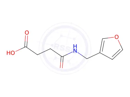 Chemical structure of 4-((Furan-3-ylmethyl)amino)-4-oxobutanoic acid
