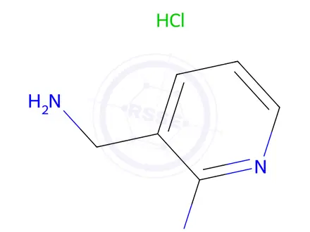 Chemical structure of 3-(Aminomethyl)pyridin-2-amine hydrochloride