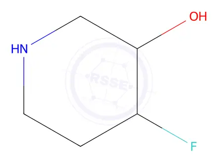Chemical structure of 4-Fluoro-piperidin-3-ol