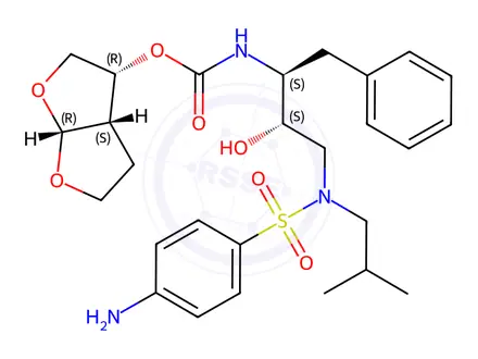 Chemical structure of 2-Epi-Darunavir