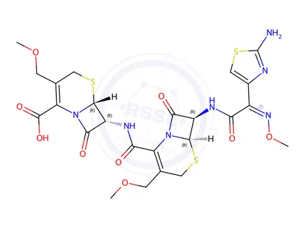 Chemical structure of Cefpodoxime Proxetil Impurity 23