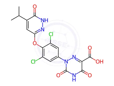 Chemical structure of Resmetirom Impurity 163