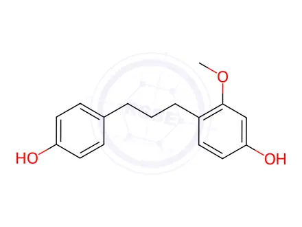 Chemical structure of Broussonin B