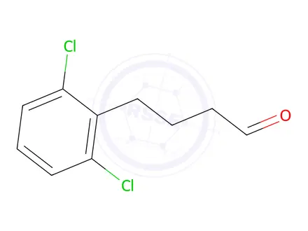 Chemical structure of 4-(2,6-Dichlorophenyl)butanal