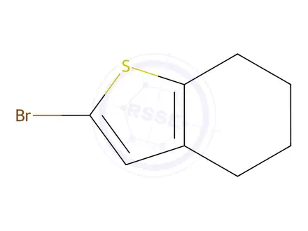 Chemical structure of 2-BroMo-4,5,6,7-tetrahydro-1-benzothiophene
