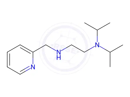 Chemical structure of N1,N1-diisopropyl-N2-(pyridin-2-ylmethyl)ethane-1,2-diamine
